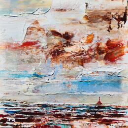 Peinture Paris le jour #1 par Reymond Pierre | Tableau Figuratif Huile