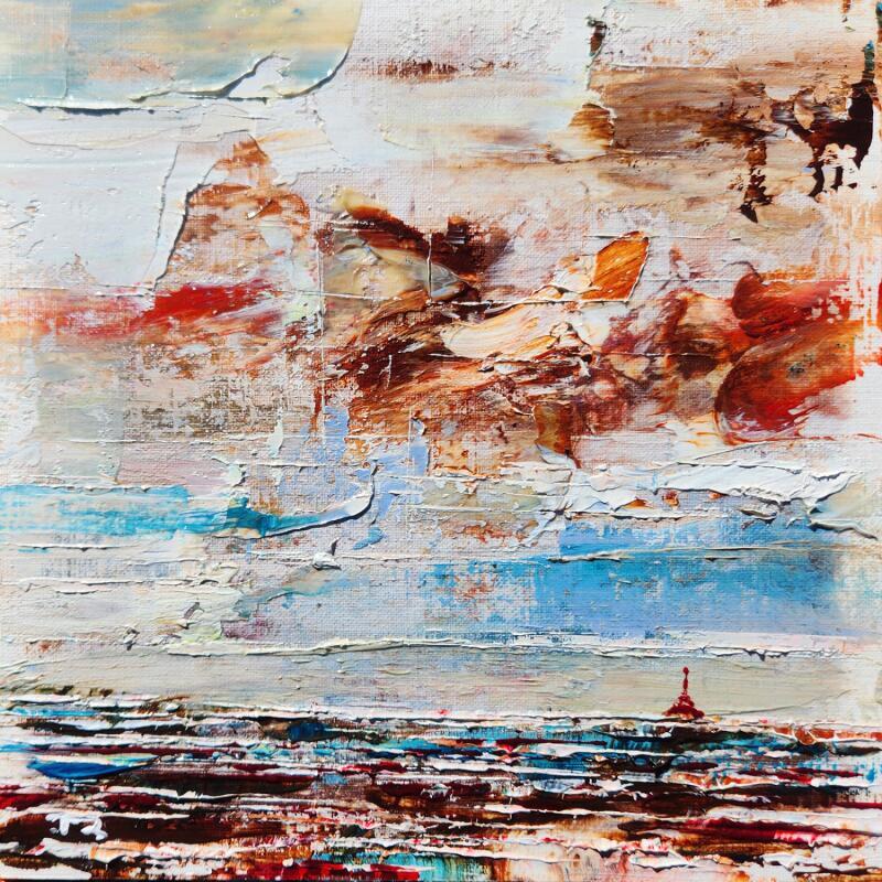 Painting Paris le jour #1 by Reymond Pierre | Painting Figurative Oil