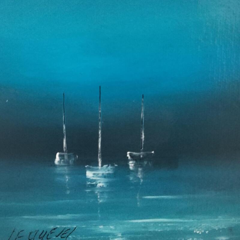 Painting Voiliers by Le Guével Frédéric  | Painting Figurative Marine Oil