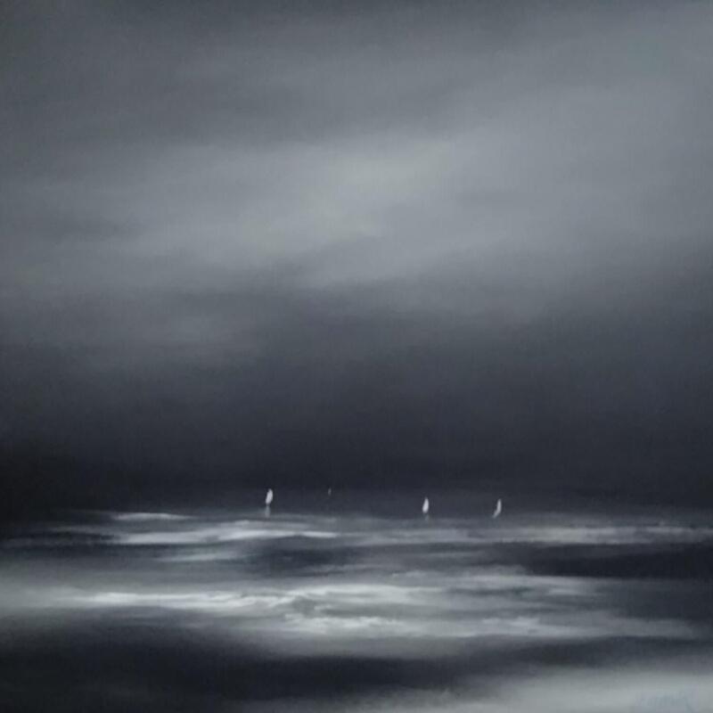 Painting Bréhat  by Le Guével Frédéric  | Painting Figurative Marine Oil