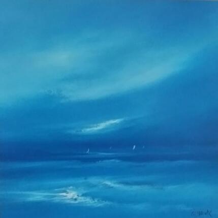 Painting Ouessant  by Le Guével Frédéric  | Painting Figurative Oil Marine