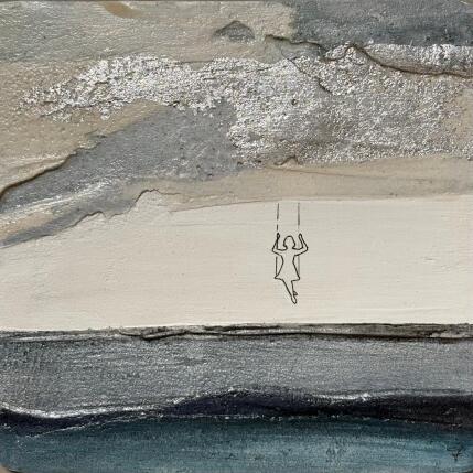 Painting NEW PLACE by Roma Gaia | Painting Subject matter Acrylic, Sand Minimalist