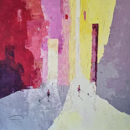 Gemälde On se retrouve von Tomàs | Gemälde Impressionismus Öl