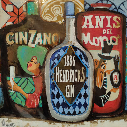Painting Bodegas by Villanueva Puigdelliura Natalia | Painting Figurative