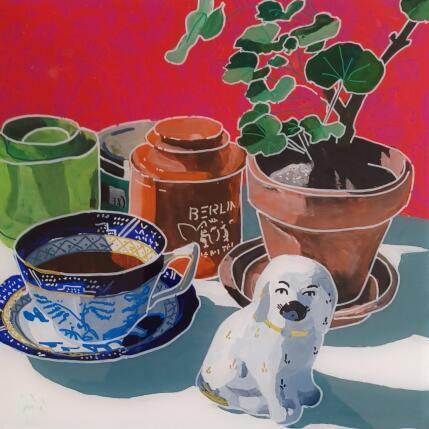 Peinture William se souvenait de l'est par Auriol Philippe | Tableau Figuratif Acrylique, Plexiglas, Posca Natures mortes