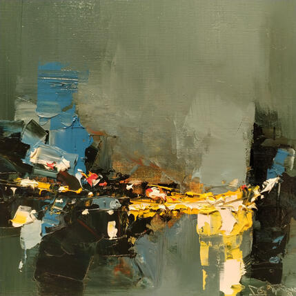 Painting Bellerose by Castan Daniel | Painting Figurative Oil