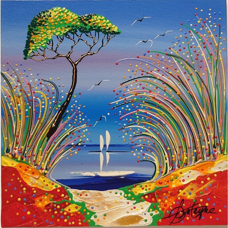 Painting Chemin de bonté by Fonteyne David | Painting Figurative Acrylic