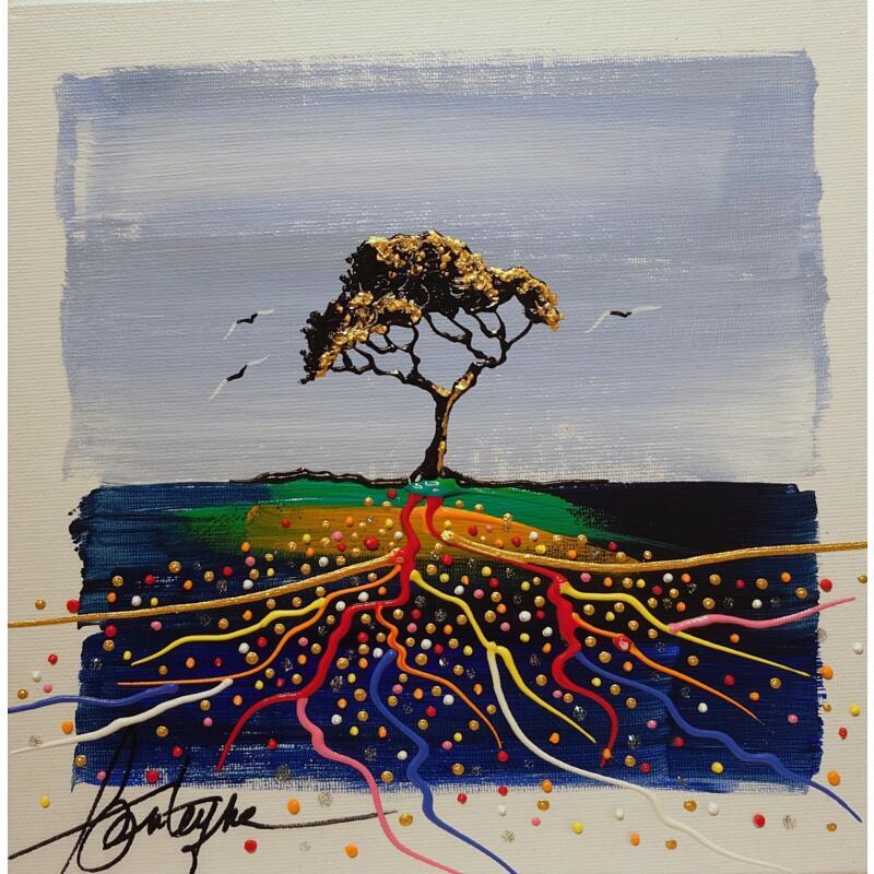 Peinture L'unique par Fonteyne David | Tableau Figuratif Acrylique