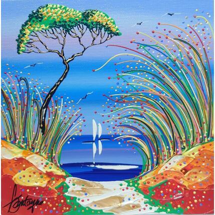 Painting Un bel été by Fonteyne David | Painting Figurative Acrylic Pop icons