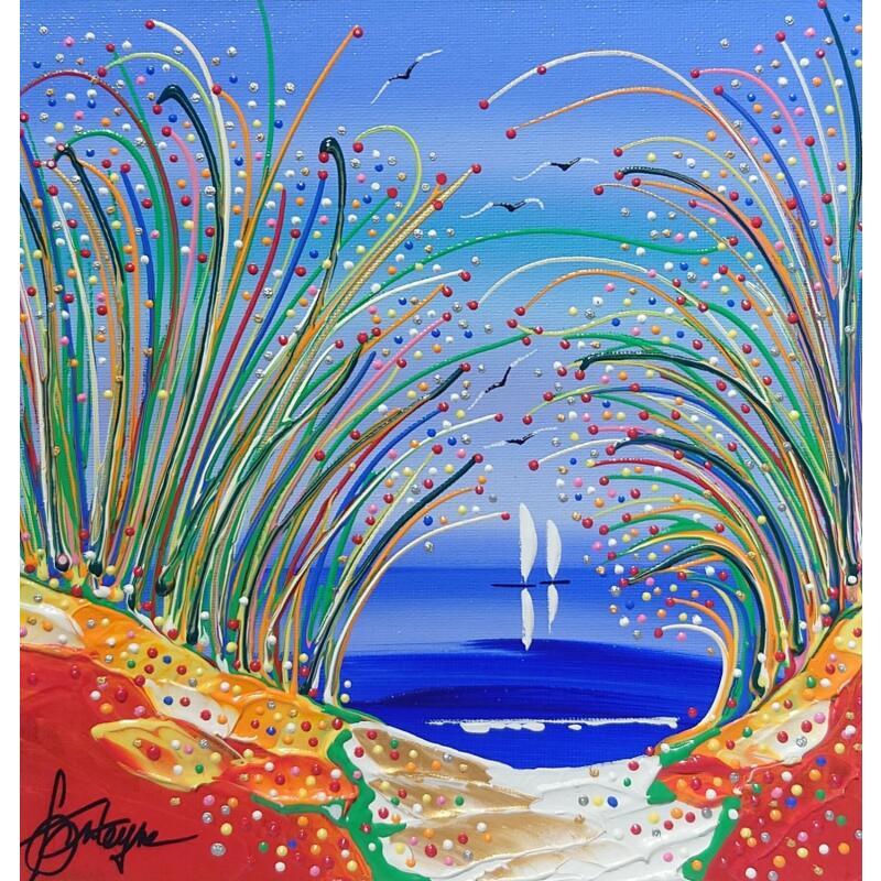 Painting Beauté maritime by Fonteyne David | Painting Figurative Acrylic