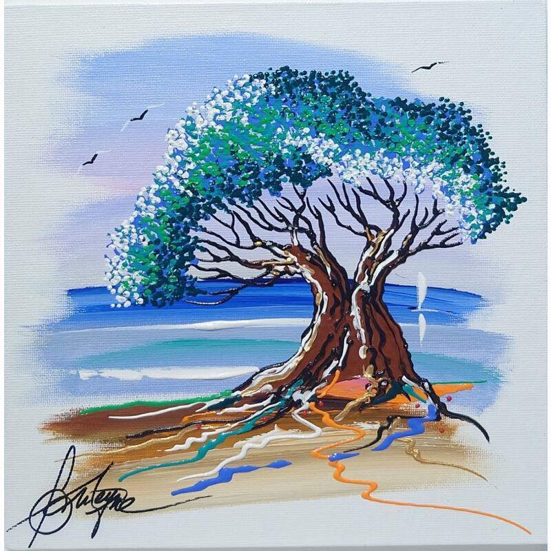 Painting Joli olivier by Fonteyne David | Painting Figurative Acrylic