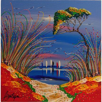 Peinture Les bonnes heures par Fonteyne David | Tableau Figuratif Acrylique