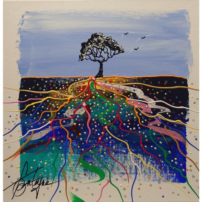 Peinture Donne la paix par Fonteyne David | Tableau Figuratif Acrylique