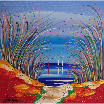 Painting Partons la by Fonteyne David | Painting Figurative Acrylic