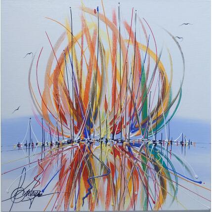 Peinture Envole nous par Fonteyne David | Tableau Figuratif Acrylique