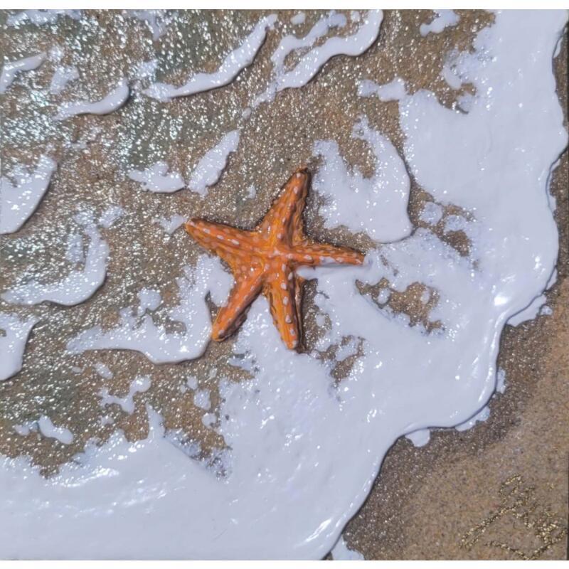 Painting Etoile de mer by Geiry | Painting Subject matter