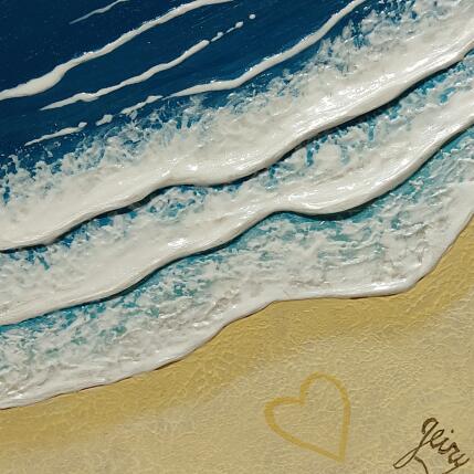 Gemälde Mer von Geiry | Gemälde Materialismus