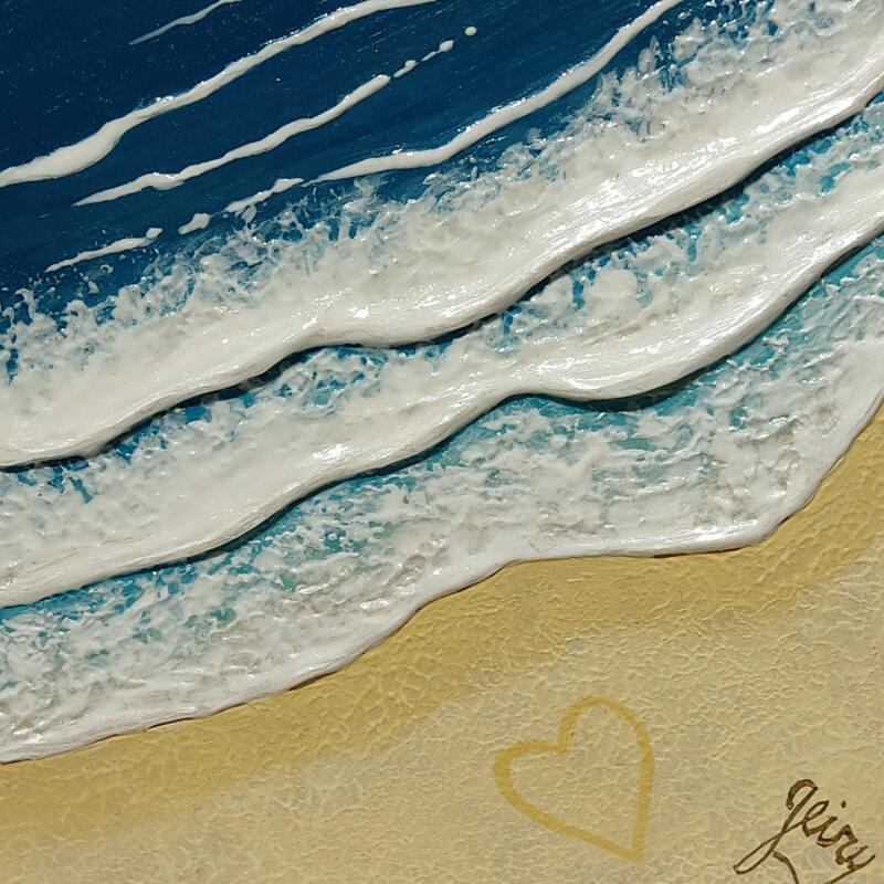 Gemälde Mer von Geiry | Gemälde Materialismus