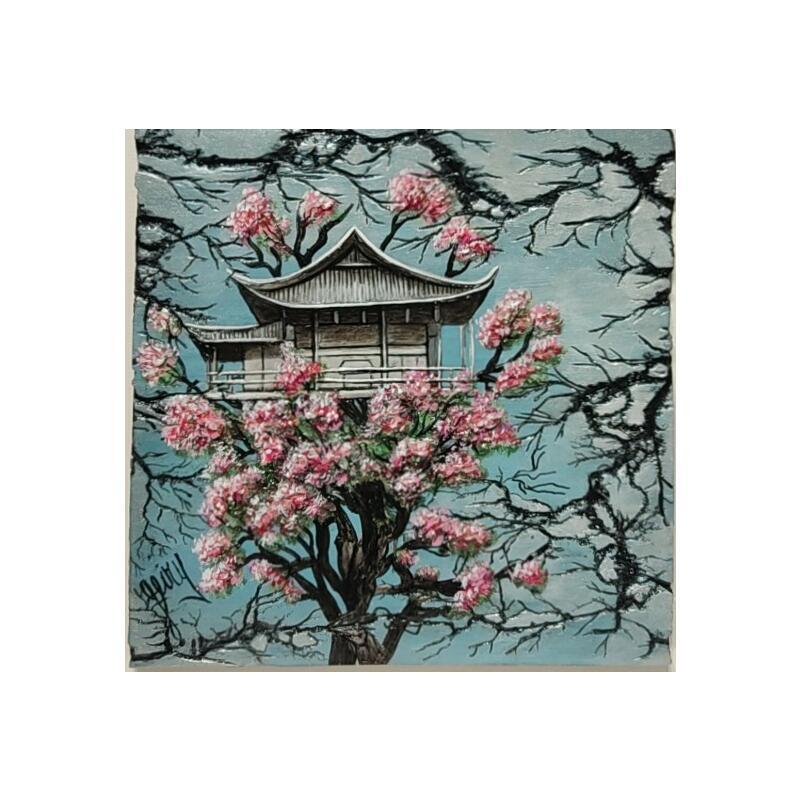 Painting Souffle d'hiver by Geiry | Painting Subject matter