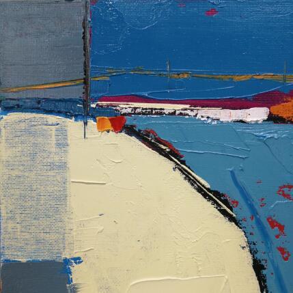 Painting EFFET MER by L'huillier Françis | Painting Abstract Oil Landscapes, Pop icons