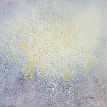 Peinture Lumière du Sud 2 par Gaussen Sylvie | Tableau Abstrait Huile, Poudre de marbre Nature
