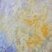 Painting Symbiose 3 by Gaussen Sylvie | Painting Abstract Nature Oil Marble powder