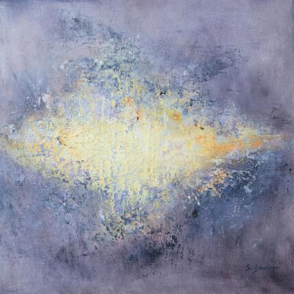 Pintura Symbiose por Gaussen Sylvie | Pintura Abstracto Aceite, Marble powder Naturaleza