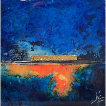 Peinture Abstraction #3995 par Hévin Christian | Tableau Abstrait Acrylique, Huile, Pastel Minimaliste