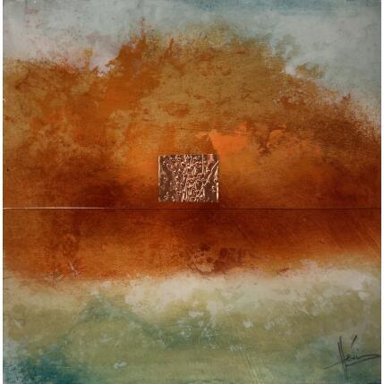 Peinture Abstraction #3989 par Hévin Christian | Tableau Abstrait Acrylique, Huile, Pastel Minimaliste