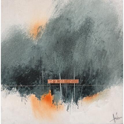 Painting Abstraction #3982 by Hévin Christian | Painting Abstract Acrylic, Oil, Pastel Minimalist