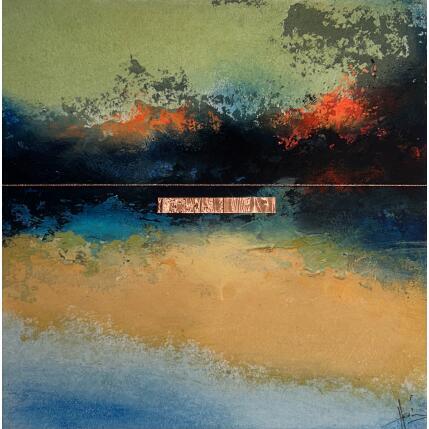 Painting Abstraction #3983 by Hévin Christian | Painting Abstract Acrylic, Oil, Pastel Minimalist