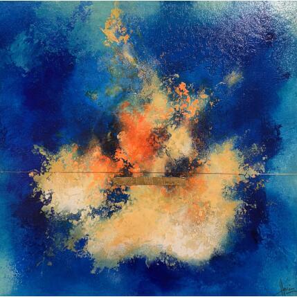 Peinture Abstraction #3976 par Hévin Christian | Tableau Abstrait Acrylique, Huile, Pastel Minimaliste