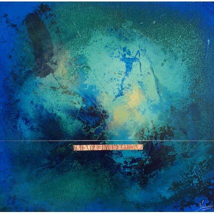 Peinture Abstraction #3975 par Hévin Christian | Tableau Abstrait Acrylique, Huile, Pastel Minimaliste