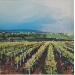 Painting Printemps dans les vignes de Bourgogne by Touras Sophie-Kim  | Painting Realism Still-life Oil