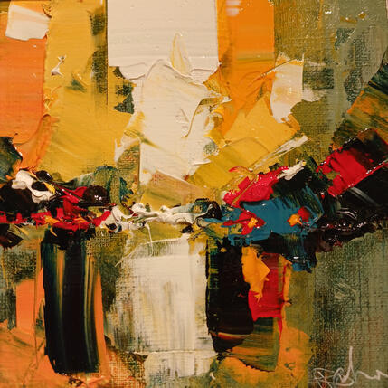Peinture Contrasts of light par Castan Daniel | Tableau Figuratif Huile