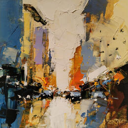 Painting Pigtown 19 by Castan Daniel | Painting