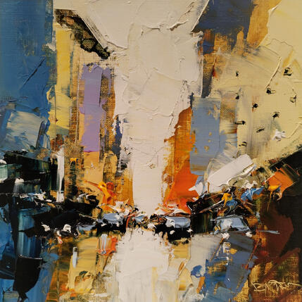 Gemälde Pigtown 19 von Castan Daniel | Gemälde Figurativ Öl Pop-Ikonen