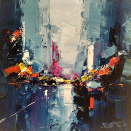 Painting Jackson Heights 19 by Castan Daniel | Painting