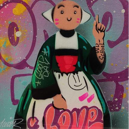 Painting Becassinne by Lemoine Mael | Painting Pop-art Acrylic, Graffiti Pop icons