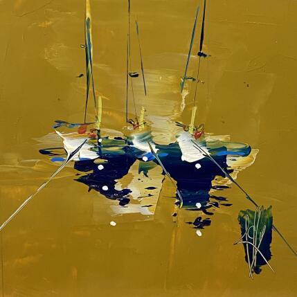 Peinture Deux voiliers par Raffin Christian | Tableau Figuratif Huile Marine