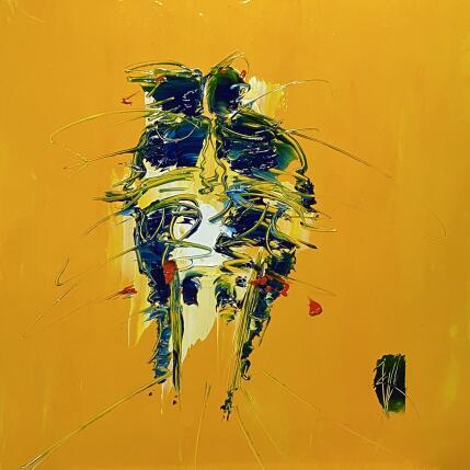 Painting Bisous by Raffin Christian | Painting Figurative Oil Life style