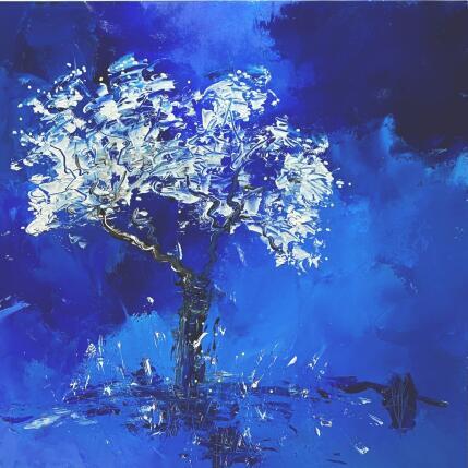 Painting Cerisier by Raffin Christian | Painting Figurative Oil Nature