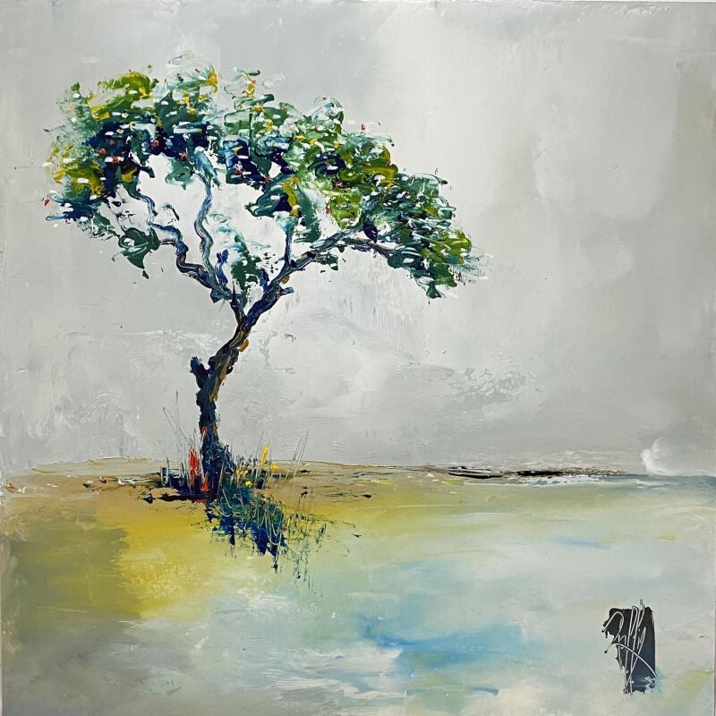 Painting  Mon arbre  by Raffin Christian | Painting Figurative Nature Oil