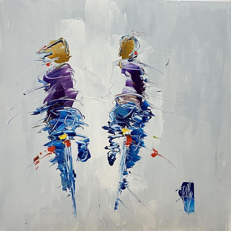 Painting  Petit délire  by Raffin Christian | Painting Figurative Life style Oil