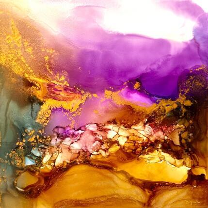 Painting 2906 JOYAUX DU LOUVRE by Depaire Silvia | Painting Abstract Acrylic Landscapes, Minimalist, Nature