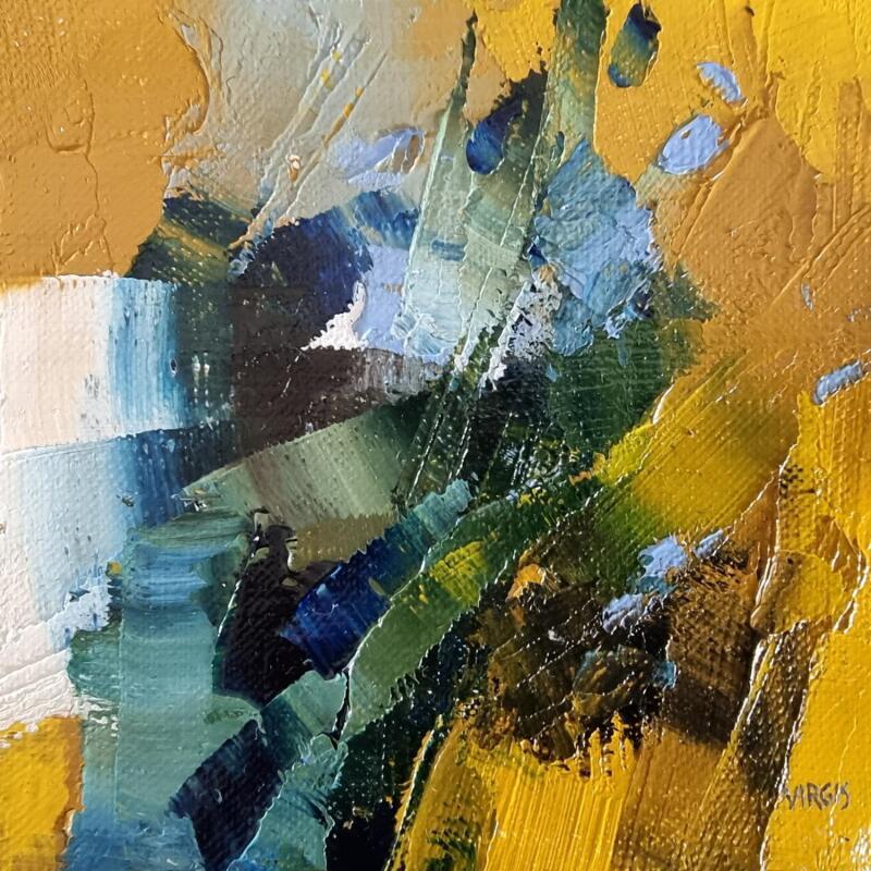 Peinture Forward to autumn par Virgis | Tableau Abstrait Minimaliste Huile