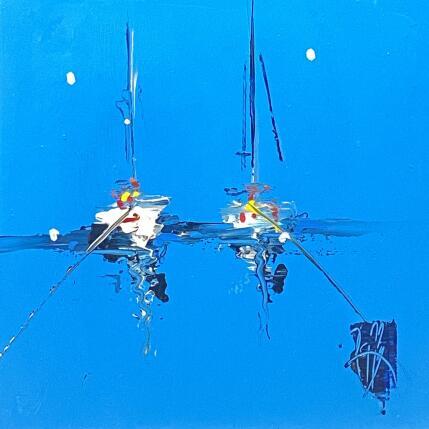 Painting Voiliers by Raffin Christian | Painting Figurative Oil Marine