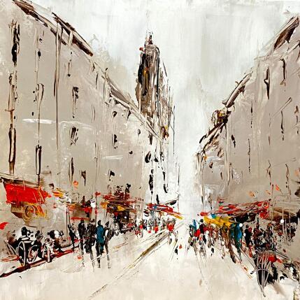 Gemälde Vers 16h von Raffin Christian | Gemälde Figurativ Öl Urban