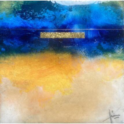 Peinture Abstraction #4041 par Hévin Christian | Tableau Abstrait Acrylique, Huile, Pastel Minimaliste