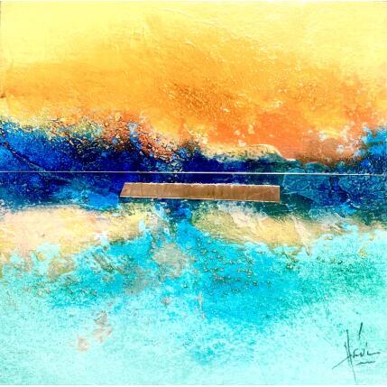 Peinture Abstraction #4042 par Hévin Christian | Tableau Abstrait Acrylique, Huile, Pastel Minimaliste
